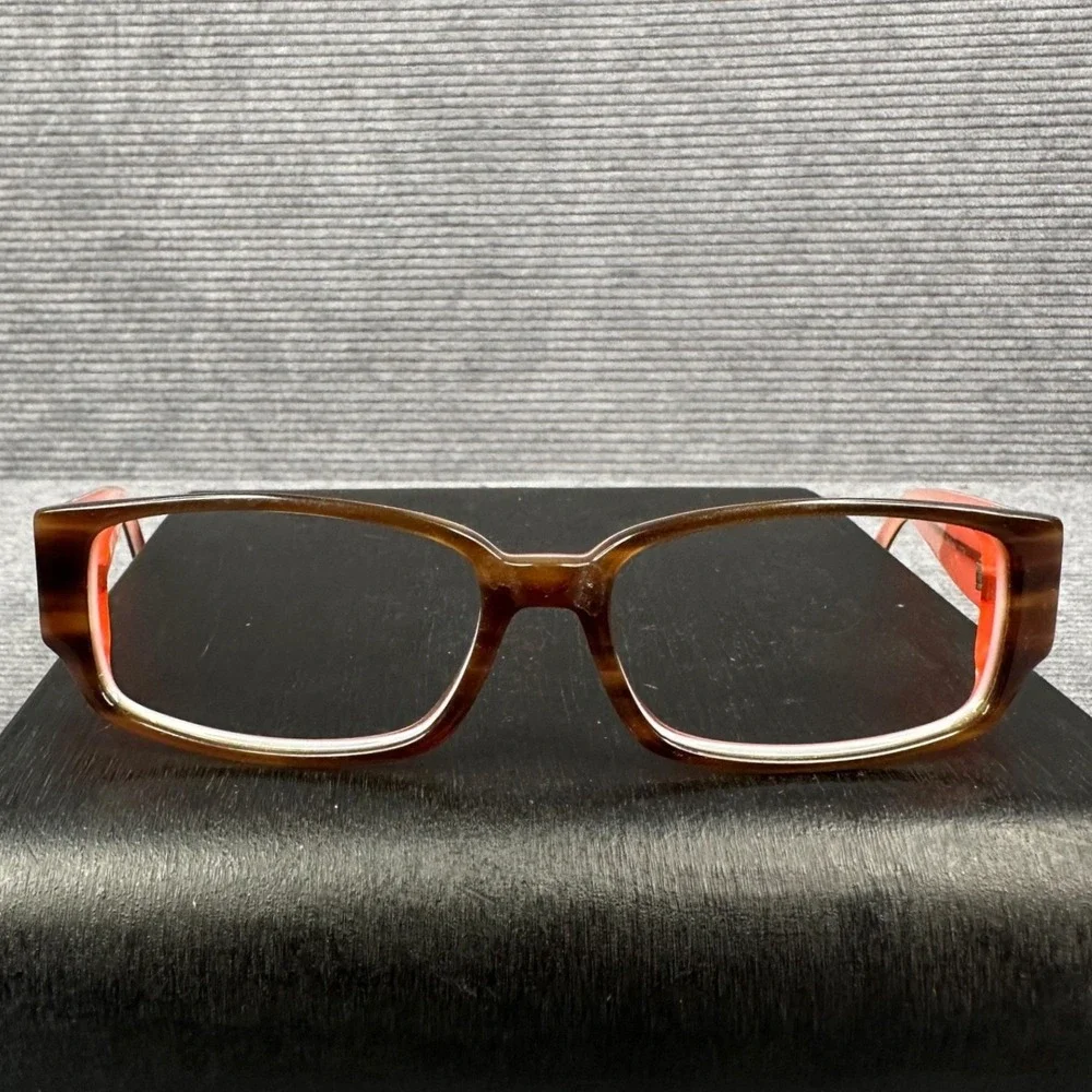 Oliver Peoples‎ Dorfman OTPI Eyeglasses Brown Pink Rectangular Japan 50-14-140